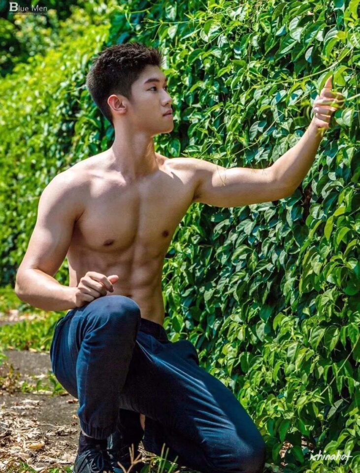 Blue Men写真 体院阳刚体育生 - 图3