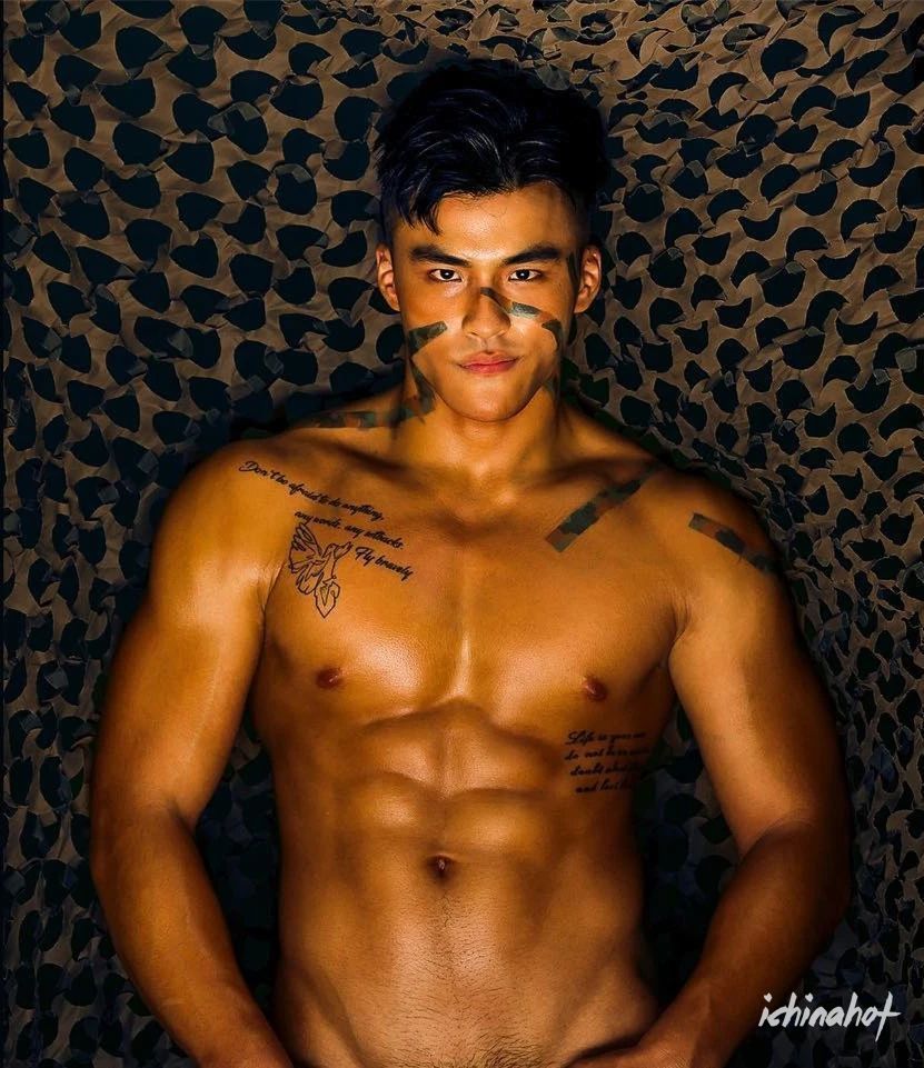 晏人物最新男模Terrywang，男人野性加极品身材 - 图2