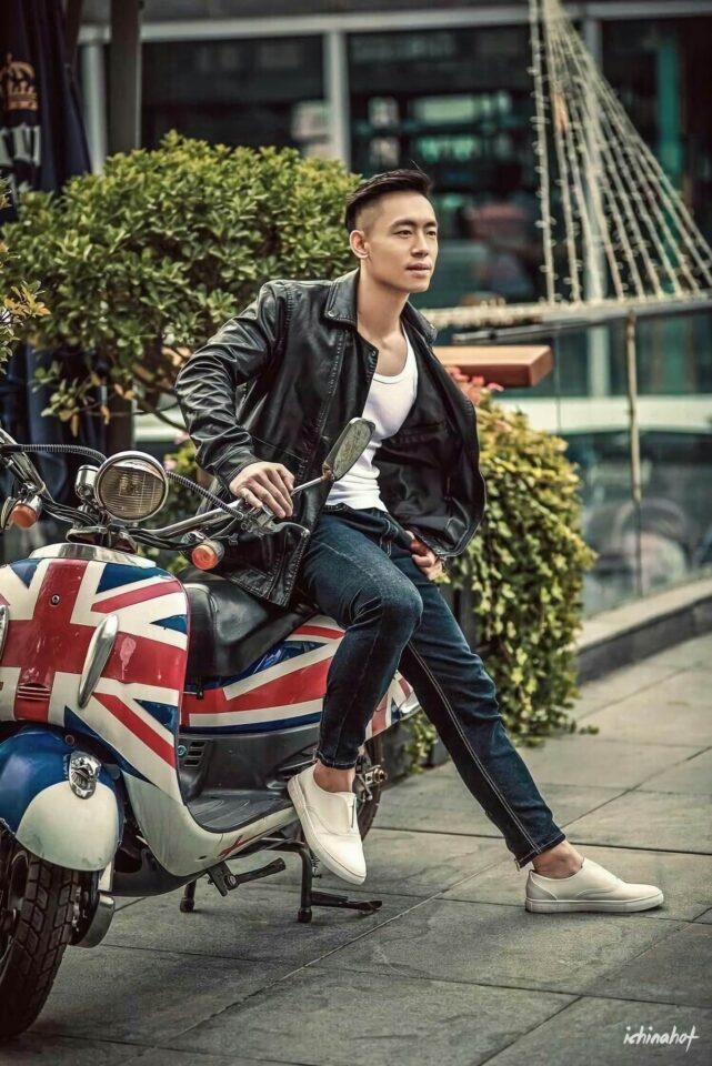北京三里屯肌肉帅哥街拍 - 图6