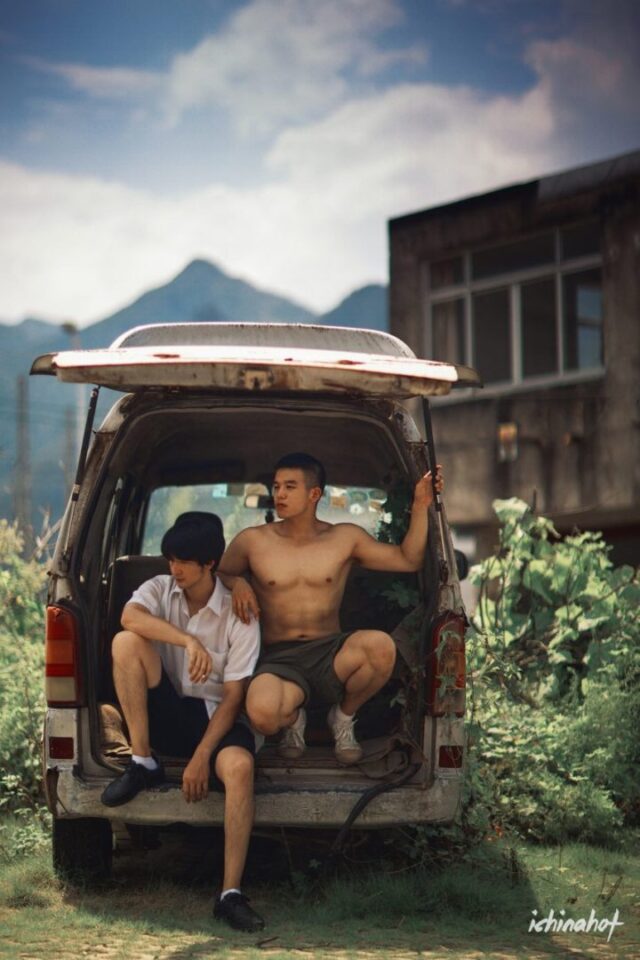 徐维森男色摄影《在乡下表弟家的暑期台风天》 - 图3