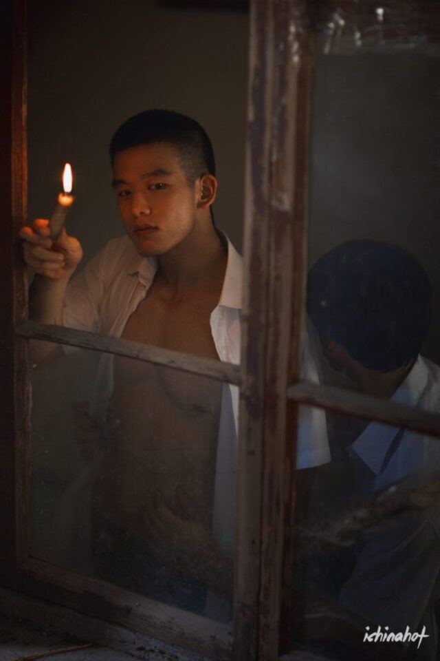 徐维森男色摄影《在乡下表弟家的暑期台风天》 - 图2