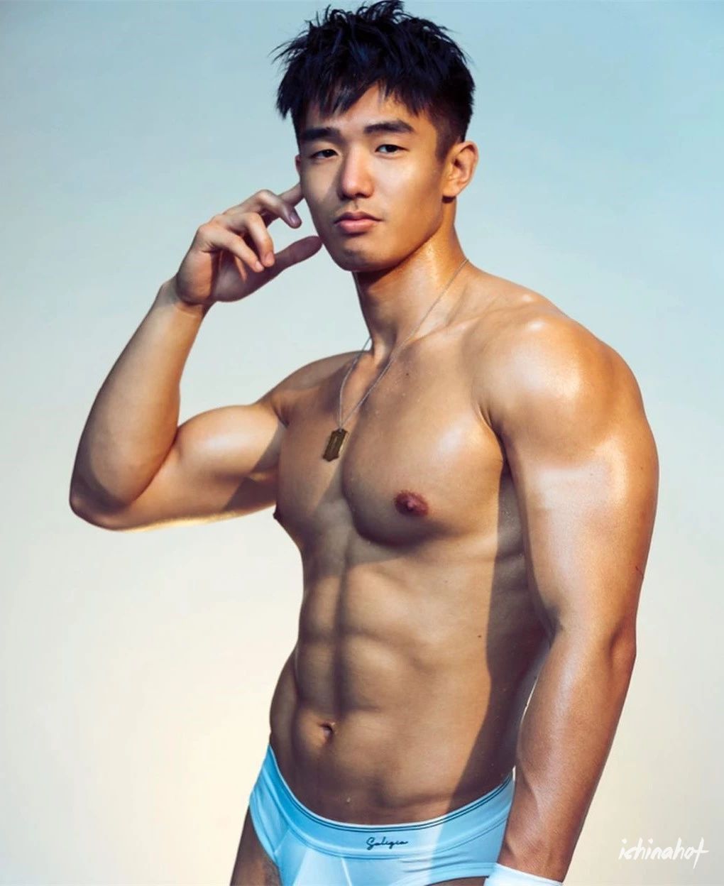 晏人物又出了个体育生大狼狗，天菜级养眼+美好肉体！ - 图9