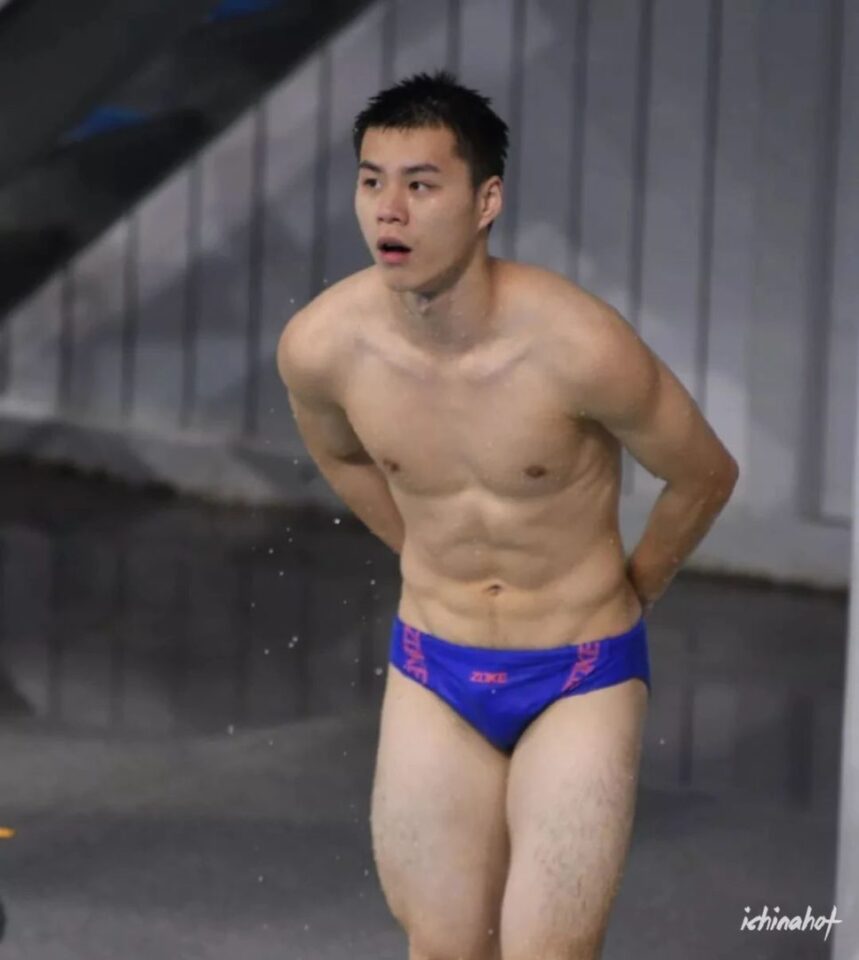 抓拍00后跳水比赛，现在小孩发育太好了吧 - 图5