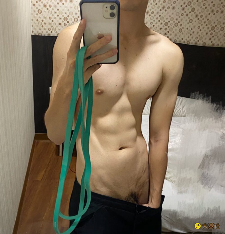 [大基社2021.8]台湾白净17cm帅哥spa按摩师超会玩全露脸 - 图3