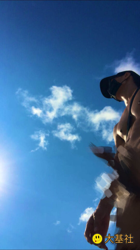 [大基社2022.10]湾湾黑皮田径体育生17㎝天体暴露生活 - 图2