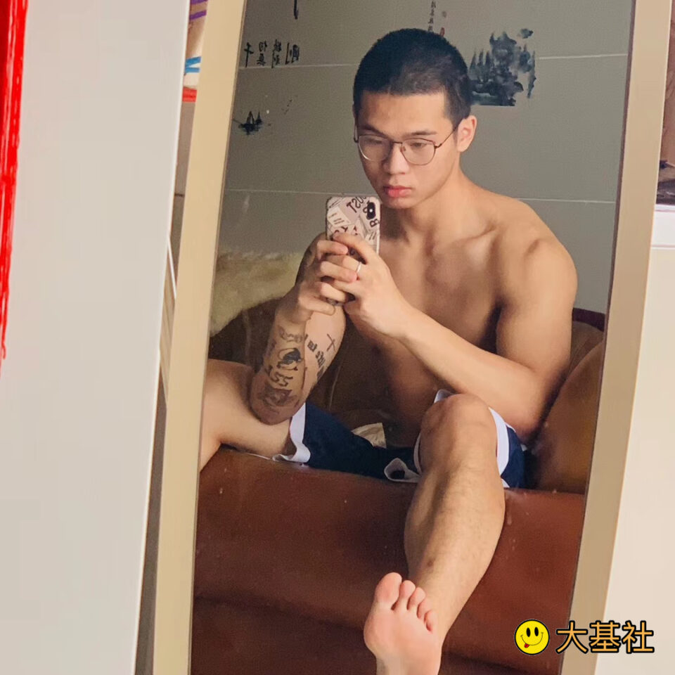 [大基社2022.16]极品黑皮痞帅体育生抖音网红奶继继 - 图2