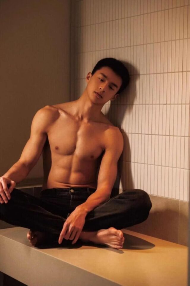 190cm钻石小狼狗，天菜颜值六块腹肌 - 图5
