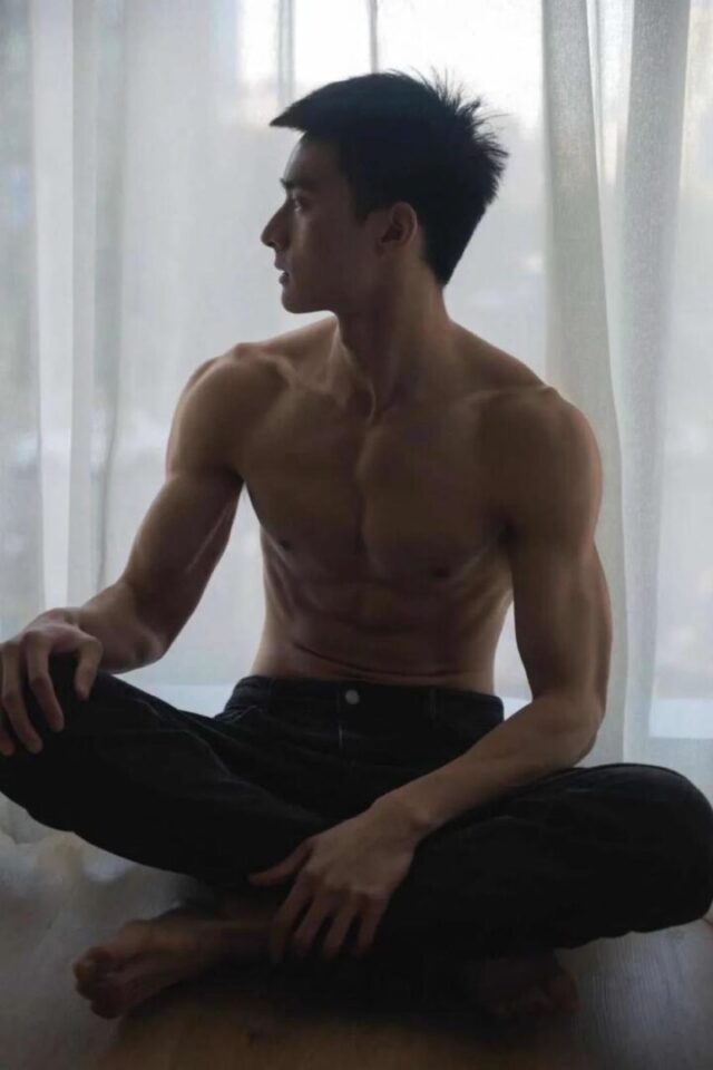 190cm钻石小狼狗，天菜颜值六块腹肌 - 图7