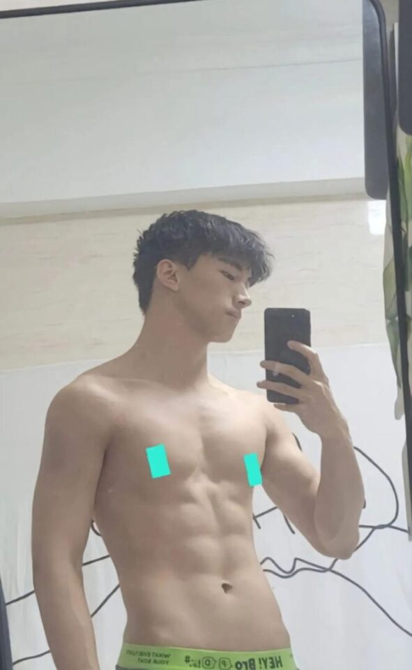 [长图文]广东186CM的薄肌篮球体育生帅哥，还是男大！ - 图10